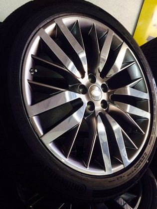 22" SVR Alloy Wheels and Tyres, For 2014 Range Rover Sport