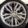 22 Inch SVR Alloy Wheels and Tyres, For 2014 Range Rover Sport