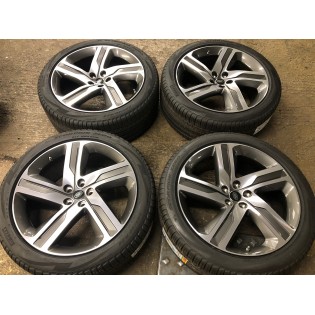 22” discovery 5124 polished alloy wheels and tyres 